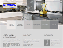 Tablet Screenshot of berlin-kuechen.de